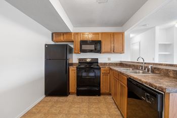 Black appliances